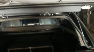 Задняя дверь для кунга Mitsubishi l200 triton
