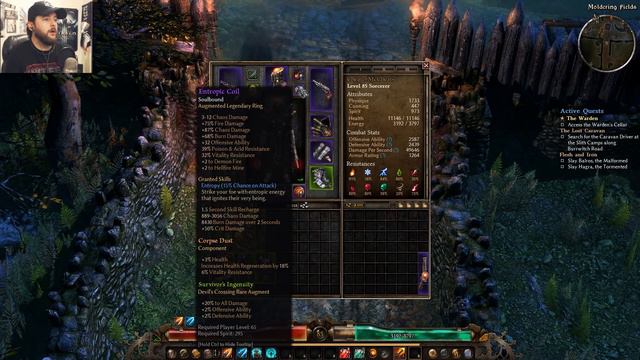 Max LVL Fire + Chaos Gunslinger - Grim Dawn Dual Pistol Sorcerer Endgame Build смотреть онлайн