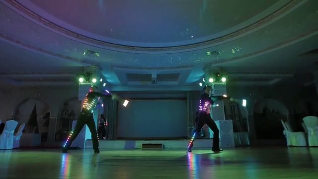 Protuberance - Black Night - световое шоу смотреть онлайн