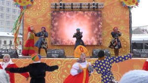 Фолк-группа КРУЖЕВО - Холодно (Широкая масленица Пермь, 26.02.2023)