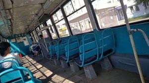 Ангарск, трамвай 3, 71-605А № Т-170, Рейс до Майского вокзала