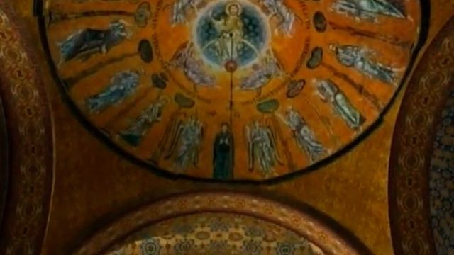 Реконструкция ансамбля и интерьера собора св. Софии в Константинополе. смотреть онлайн
