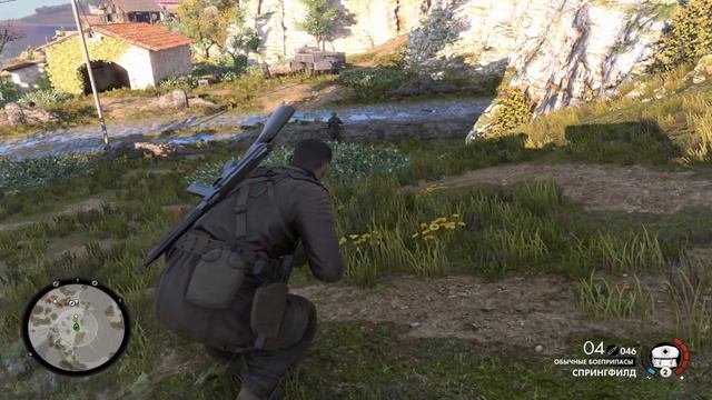 Sniper Elite 4 ч.1 [Начало.Остров Сан-Селини]