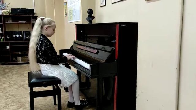 Смелый наездник. Р.Шуман соч.68N8.  #фортепиано#смелыйнаездник#учимсяиграть