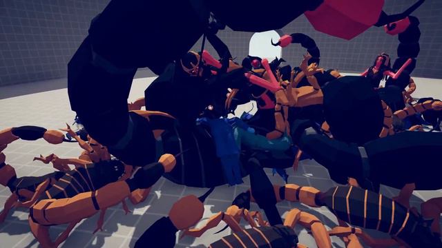 SCORPION ROOM vs EVERY UNITS - Totally Accurate Battle Simulator TABS смотреть онлайн