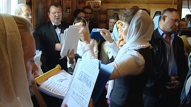 Великий чин освящения Троицкого храма смотреть онлайн