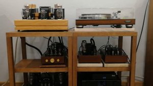 Supermax As Long As There is You, Tannoy SRM-15, 845 tube amplifier