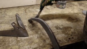 Стрела 330 мм. и Стойка 500. мм культиватора КПС-мини (2020)