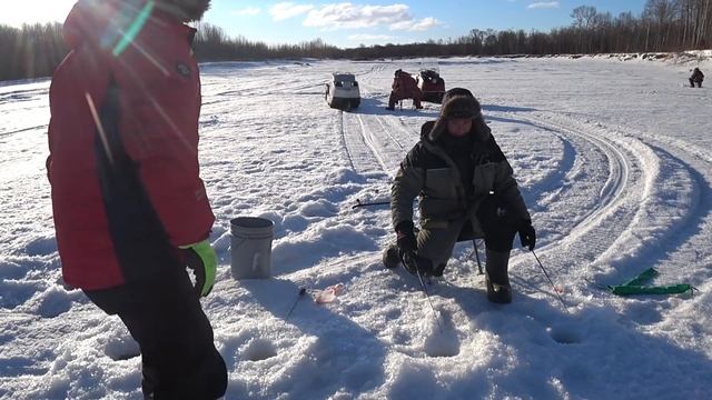 Чебак, Кунджа, Голец - Сахалин, село Буюклы, река Поронай - 31 марта 2018 г. смотреть онлайн