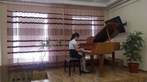 Отчётный онлайн - концерт фортепианного и народного отдела школы искусств №1.