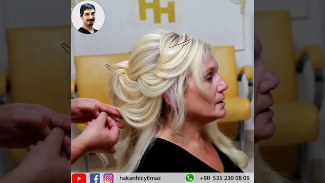 TOPUZ SAÇ MODELLERİ NASIL YAPILIR , GELİN SAÇI MODELLERİ смотреть онлайн