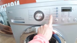 Обзор стиральной машины " LG " бу. Успей купить по очень привлекательной цене - всего за 14 550 т.