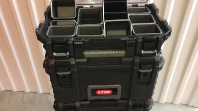 Обзор мобильного комплекта ящиков для инструментов смотреть онлайн