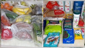 Продуктовая закупка с ценами обзор.