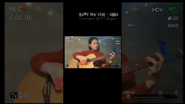 Happy new year | ABBA - Guitar cover