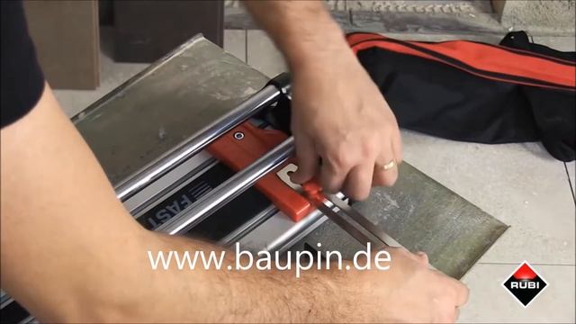 Rubi Fast Fliesenschneider Baupin смотреть онлайн