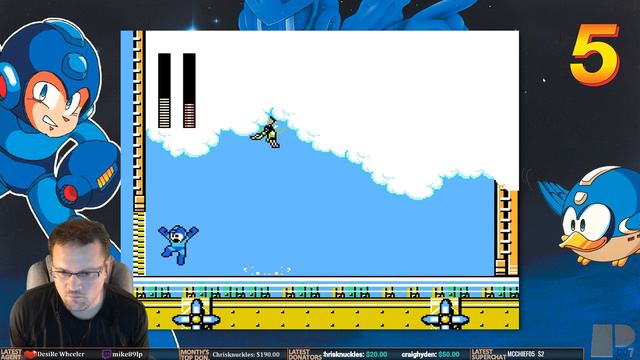 Mega Man 5 & 6 (NES) |Mega Man-athon! - MM 1-10| смотреть онлайн