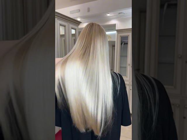 Можно ли блондинкам делать кератиновое выпрямление? #hair #парикмахерская #салонкрасоты