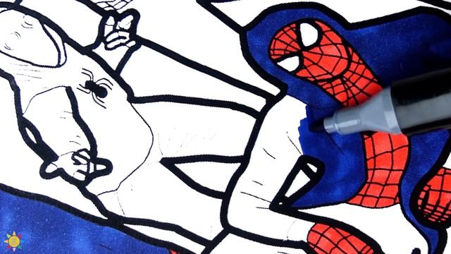 Seperheroes Coloring Page | Spider-man Different Colors | ROY KNOX - Breathe Me In [NCS Release] смотреть онлайн