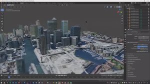 Google Maps 3D- Data into Blender. Загрузка 3D объектов из Google Maps