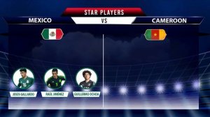 MEXICO vs CAMEROON | Head to Head Stats | INTERNATIONAL FRIENDLY 2023