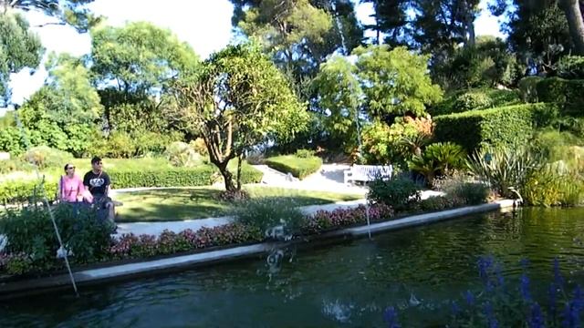 Вилла Эфрусси-де-Ротшильд, Экзотический сад в Эзе. Франция, Лазурный берег. смотреть онлайн