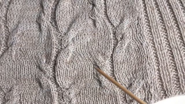 Красивый узор. Кардиган, связанный этим узором. Мои новые проекты.