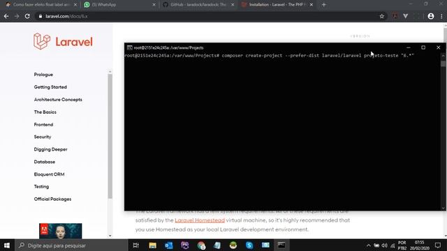 Configurando ambiente de desenvolvimento Docker Laravel смотреть онлайн