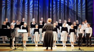 Хор Улыбка, Я на камушке сижу. 23 февраля 2023