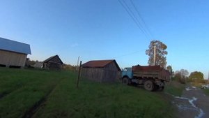 МАЗ 5549 запуск ретро - самосвала 1978 года выпуска .