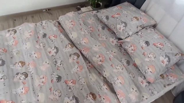 Детское постельное белье - 100% хлопок - Милые ангелочки смотреть онлайн