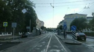 Минский Трамвай. ДС "Зелёный Луг" - Вокзал | Minsk Tram. Route #1