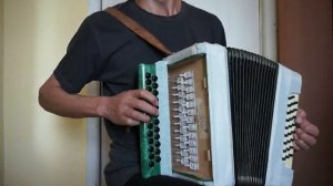 За тихой рекою, разбор на гармони №-48 с цифрами