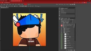 How To Make "FREE" Cartoony and Customizable ROBLOX PROFILE PICTURE!!