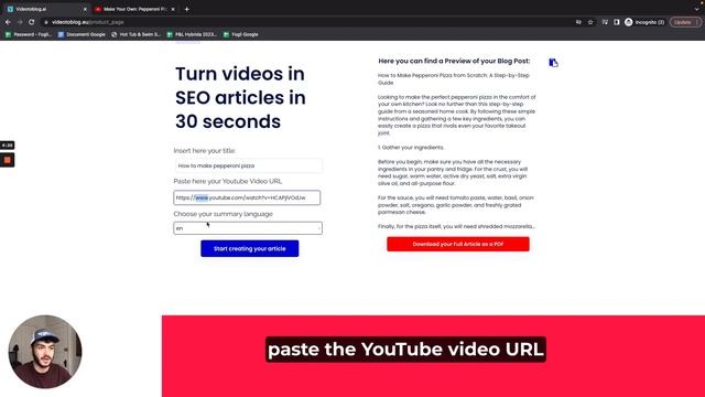 How to transcript videos in SEO articles fast смотреть онлайн