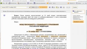Дни для ухода за детьми-инвалидами: СФР разъяснил, как предоставлять накопленные выходные