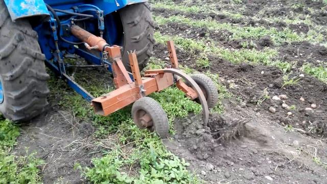 Картофелекопалка на т-40 смотреть онлайн