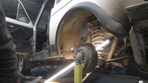 НИВА 21213 оторвало площадку реактивной тяги ч.3