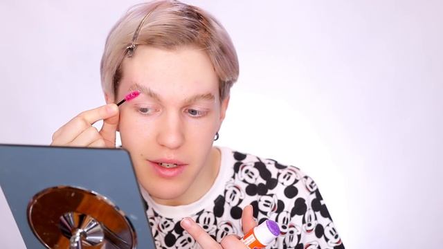 КАК СКРЫТЬ БРОВИ, УБИРАЕМ БРОВИ ЗА 5 МИНУТ смотреть онлайн