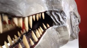 Making the Jurassic World T-Rex from Cardboard