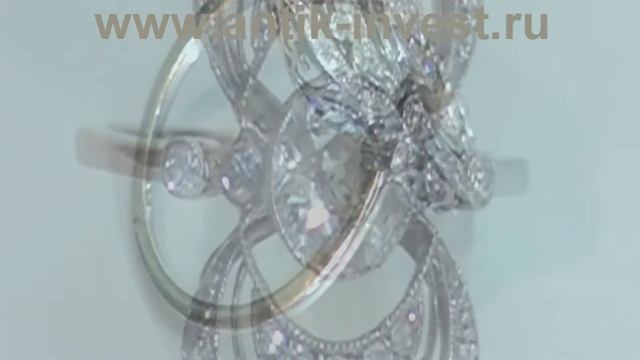 перстень платина бриллианты Бэль Эпок смотреть онлайн