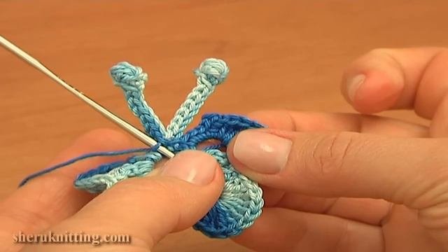 Crochet Small Butterfly Pattern