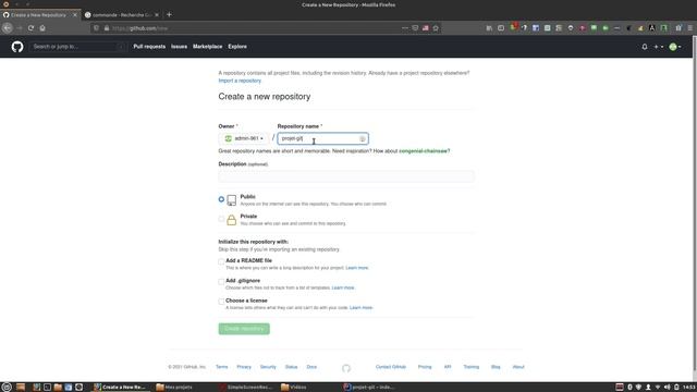 Ajouter Git sur un nouveau projet