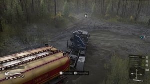 SnowRunner Заблудившийся в лесу