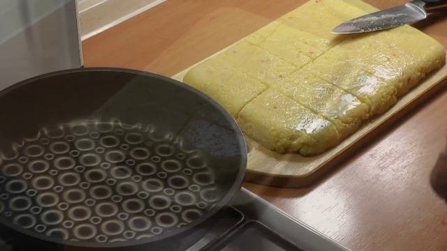 Полента жареная | Очень просто и очень вкусно!