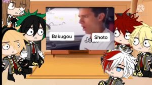 Mha react to ??? | todobakudeku | mha/bnha | Gacha club