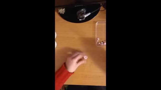 Большой красивый бантик из глиттерного фоамирана.Мастер класс/Big beautiful glitter foamiran bow.