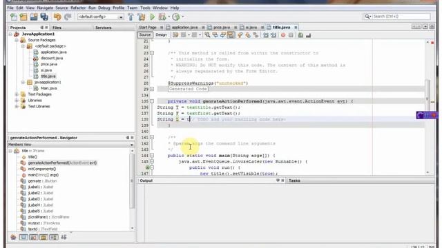 application made using append function on java net beans смотреть онлайн