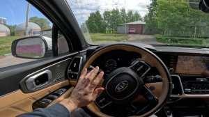 2020 KIA SORENTO ТЕСТ-ДРАЙВ ИЗ КОРЕИ С ПРОБЕГОМ.