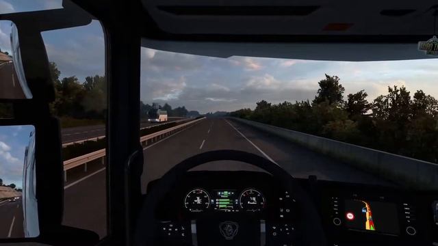 Euro Truck Simulator 2 Iberia night trucking смотреть онлайн